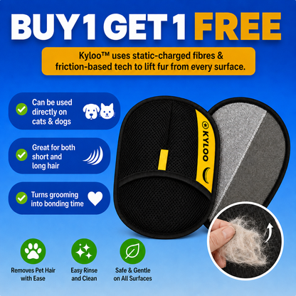 Kyloo™ Fur Remover Mitt